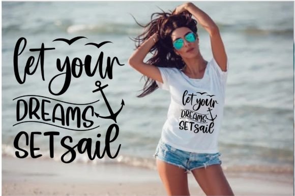 Let Your Dreams Set Sail - A Summer Graphic for Branding