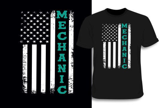 Mechanic T-shirt Design 16 for Blog and Web Graphics