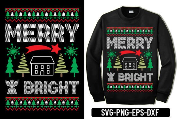 Merry Bright - Christmas Ugly Sweater Embroidery Review