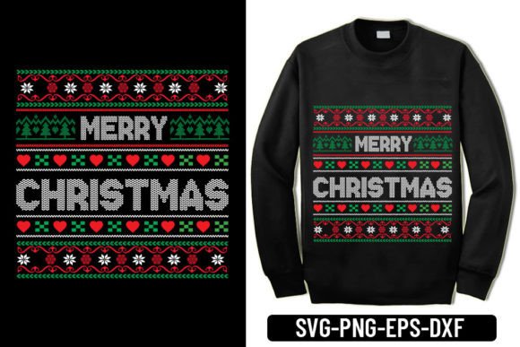 Merry Christmas Graphic for T-Shirt Designs