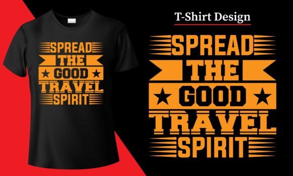 Travel Spirit Graphics for T-Shirt Designs